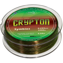 Волосінь Katran Crypton Symbios 1250m (neon/brown) 0.234mm 9.05lb/3.43kg