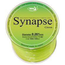 Волосінь Katran Synapse Citron 1000m (лимон.) 0.331mm 16.55lb/7.5kg