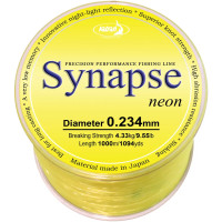 Леска Katran Synapse Neon 1000m (neon-yellow) 0.255mm 11.55lb