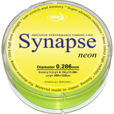Волосінь Katran Synapse Neon 300m (neon-yellow) 0.286mm 13.55lb