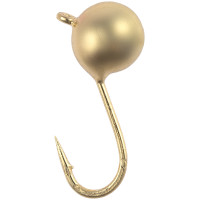 Мормышка вольфрамовая Viking Fishing Round 0.19g 2.5mm Gold (5шт)