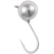 Мормишка вольфрамова Viking Fishing Round 0.19g 2.5mm Silver (5шт)