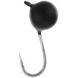Мормишка вольфрамова Viking Fishing Round 0.64g 4mm Black (5шт)