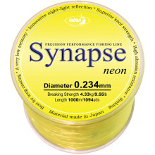 Волосінь Katran Synapse Neon 1000m (neon-yellow) 0.286mm 13.55lb