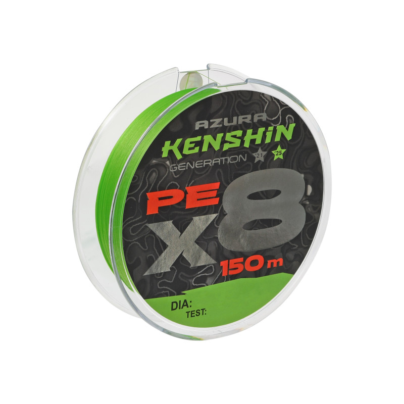 アクセサリー shota Шнур Azura '25 Kenshin X8 150м #0.6 0.128мм Light Green | Магазин