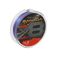 Шнур Azura '25 Sawada X8 200м #0.6 0.128мм Multicolor