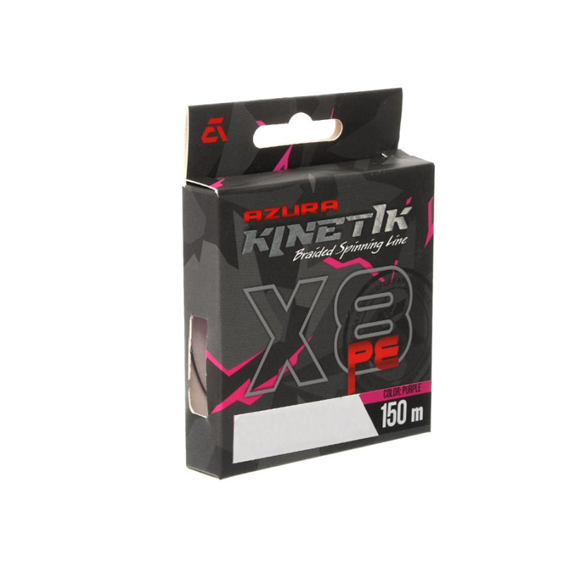 Шнур Azura Kinetik X8 Purple 150м #1 0.165мм