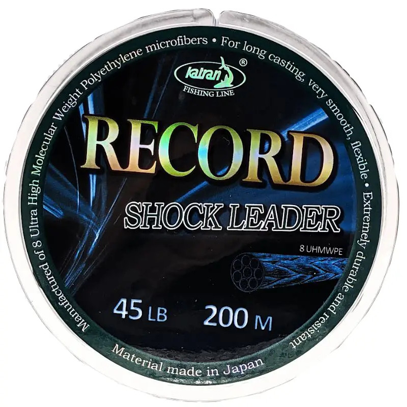 Шоклідер Katran Record Braided Shock-Leader 45lb 200m