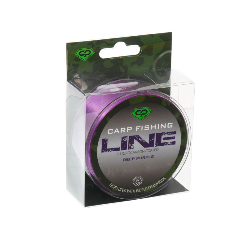 Волосінь Carp Pro Diamond Carp Fishing Line Fluorocarbon Coated Deep Purple 300м 0.286мм