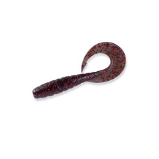 Твістер Fishup Mighty Grub 3.5" #050 Green Pumpkin Brown/Red & Purple