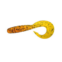 Твистер Fishup Mighty Grub 4.5" #036 Caramel Green Black