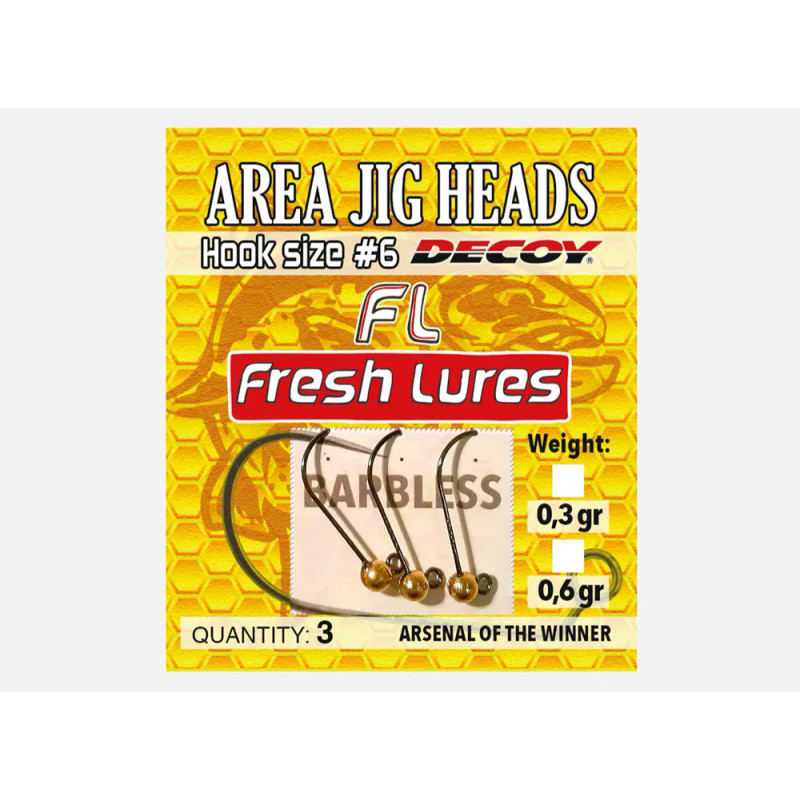 Джиг-головка вольфрамова Fresh Lures Jig Heads 0.3 g