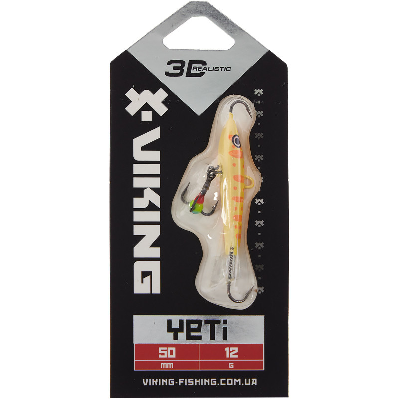 Балансир Viking Fishing Yeti Ice Jig 50mm 12g #06 Japanese School
