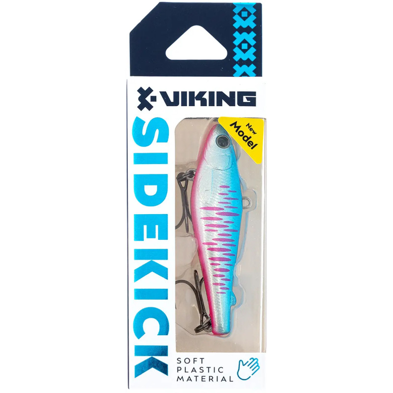 Воблер Viking Fishing Sidekick VIB 70mm 22g #10 Rainbow