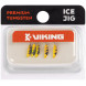 Мормишка вольфрамова Viking Fishing Shrimp 0.33g 7mm Hot2 (5шт)