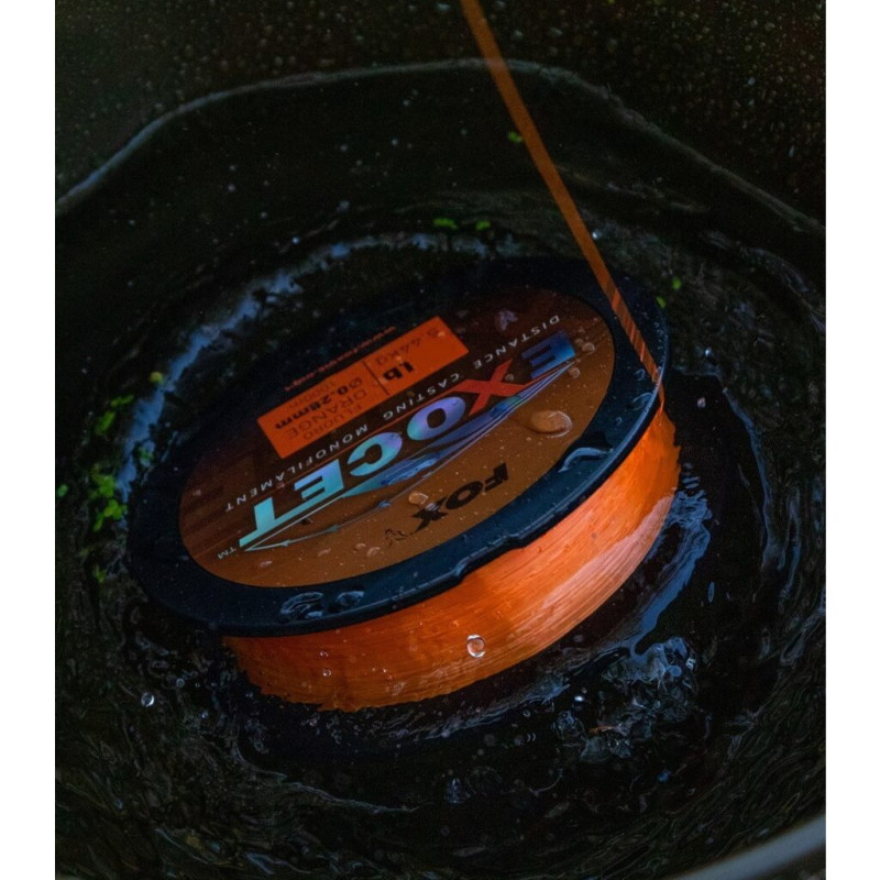 Волосінь Fox EXOCET Fluoro Orange Mono 1000m 0.26mm 10lb/4.9kg