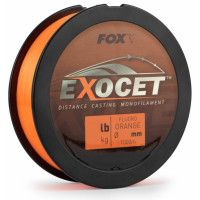 Волосінь Fox EXOCET Fluoro Orange Mono 1000m 0.28mm 12lb/5.5kg