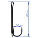 Двійник Kumho Double Hook Light 800 №8 1шт