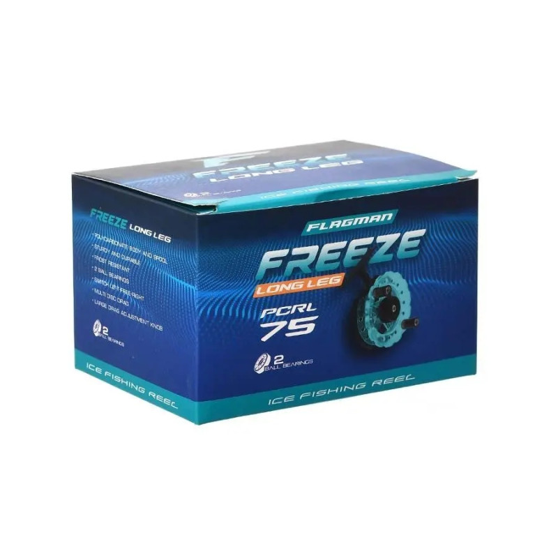 Котушка полiкарбонат Flagman Freeze Long Leg PCRL 75 75mm 2bb