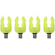 Тримач для вудилища CarpZoom Rubbery Rod Rest Fluorescent 4 pcs