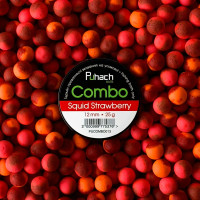Бойлы Puhach Baits Combo 12 mm - Squid Strawberry (Кальмар Клубника)