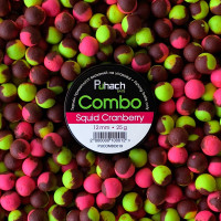 Бойлы Puhach Baits Combo 12 mm - Squid Сranberry (Кальмар Клюква)
