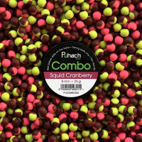 Бойли Puhach Baits Combo 8 mm - Squid Сranberry (Кальмар Журавлина)