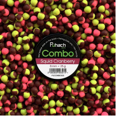 Бойли Puhach Baits Combo 8 mm - Squid Сranberry (Кальмар Журавлина)