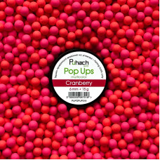Попап Puhach Baits Pop Ups 6 mm Multicolor - Cranberry (Журавлина)