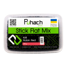 Прикормка Puhach Baits Stick Flat Mix – Krill Robin Red (Криль Робін Ред) 