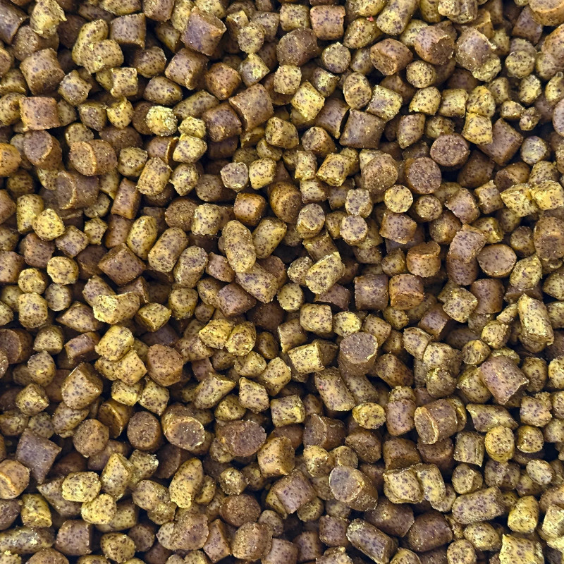 Варені гранули Puhach Baits Natural Line Shelf Life Pellets 12/14 mm 1 kg - Tiger Nut Sweetcorn (Тигровий Горіх Кукурудза)