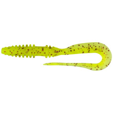 Силікон Keitech Mad Wag Mini 2.5" PAL#01 Chartreuse Red Flk (12 шт/уп)