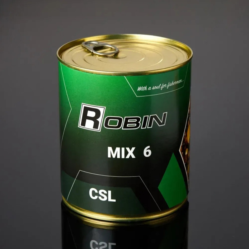 Зернова суміш "MIX-6" зерен CSL ROBIN 900 мл. ж/б