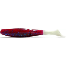 Силікон Gambler Little EZ 3.75" (9шт/уп) Plum Blue White Tail
