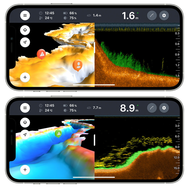 Эхолот Deeper Smart Sonar CHIRP+ 3 Power Bundle (эхолот + солнечная панель 36W)