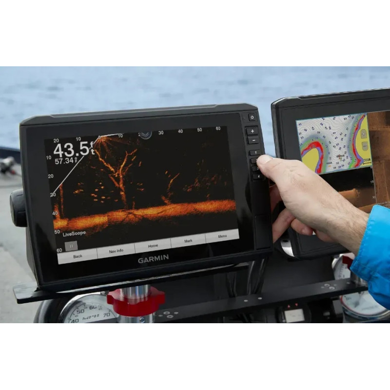 Ехолот картплоттер Garmin ECHOMAP Ultra 122sv з датчиком GT54UHD-TM