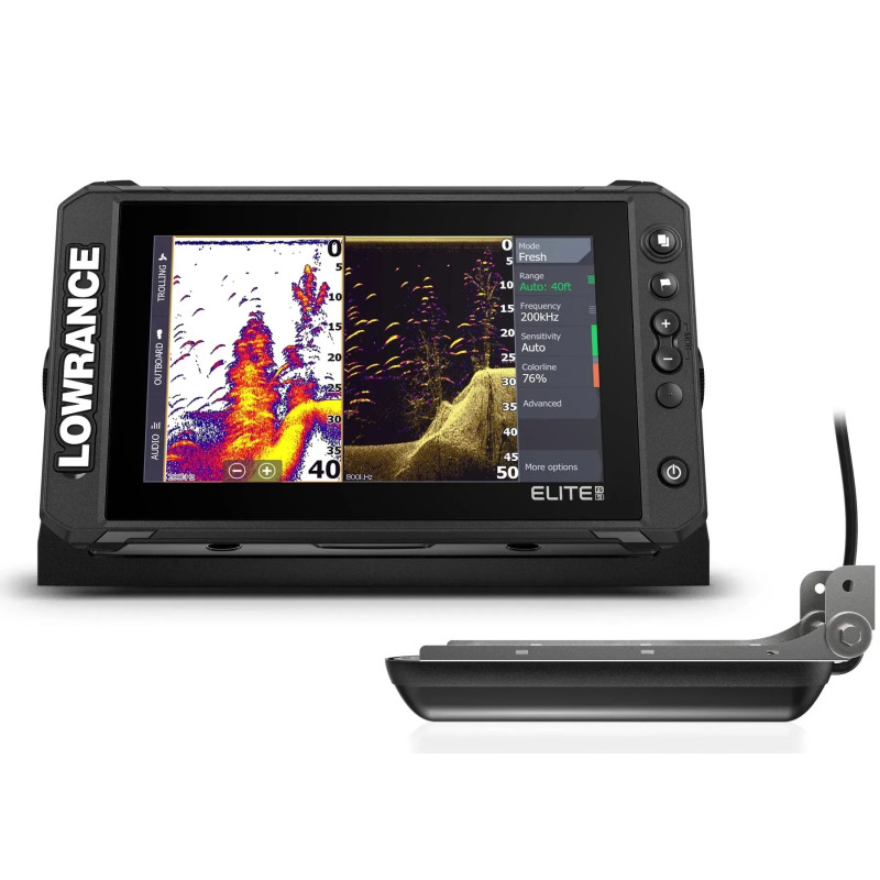 Ехолот картплоттер Lowrance Elite-9 FS Active Imaging 3-in-1