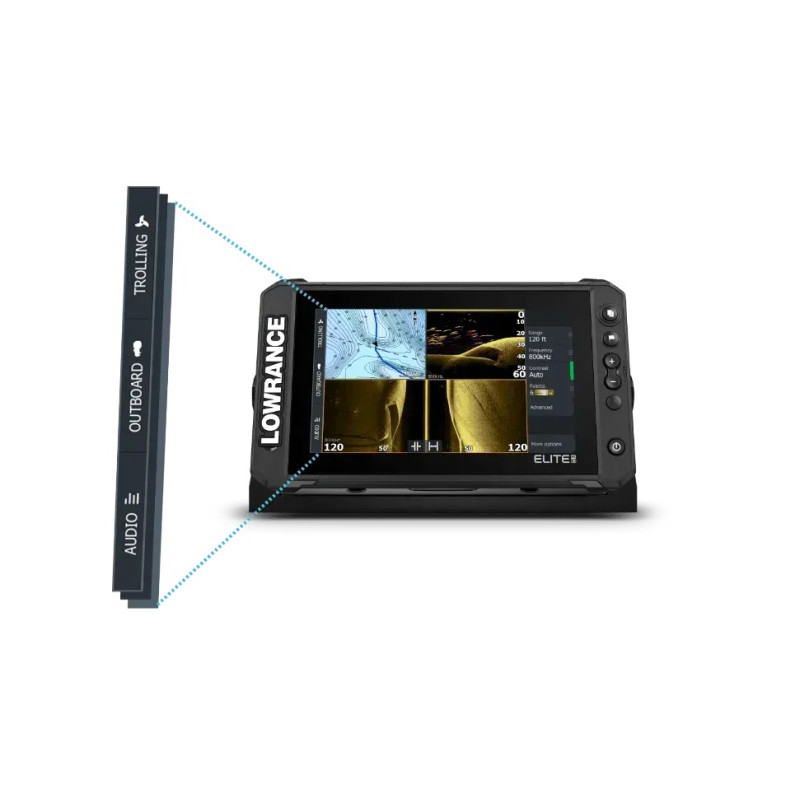 Ехолот картплоттер Lowrance Elite-9 FS Active Imaging 3-in-1