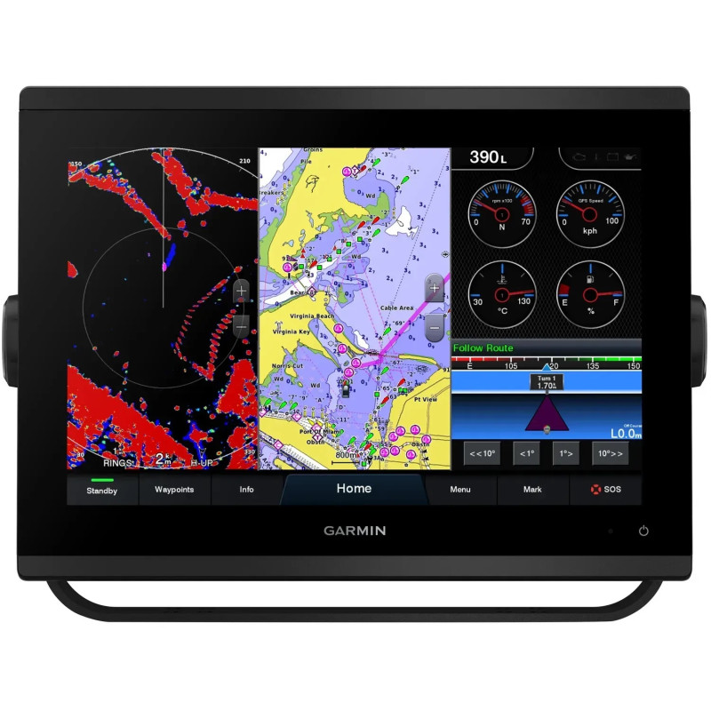 Эхолот картплоттер Garmin GPSMAP 1223