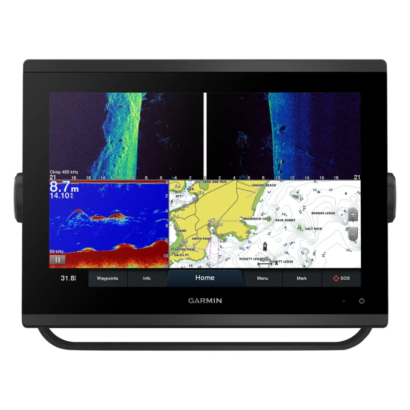 Ехолот картплоттер Garmin GPSMAP 1223xsv з комплектом радара GMR 18HD+