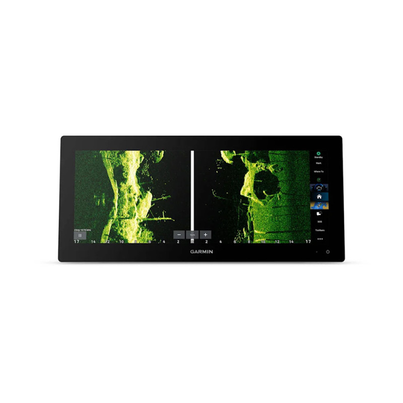 Ехолот картплоттер Garmin GPSMAP 1523xsv з базовою картою світу та сонаром