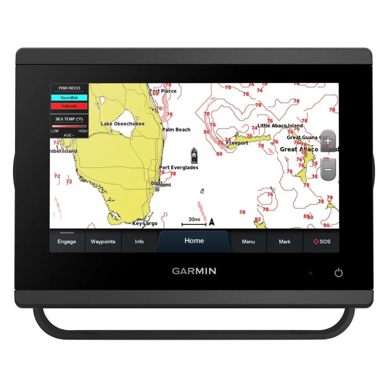 Ехолот картплоттер Garmin GPSMAP 723xsv з комплектом радара GMR 18HD+