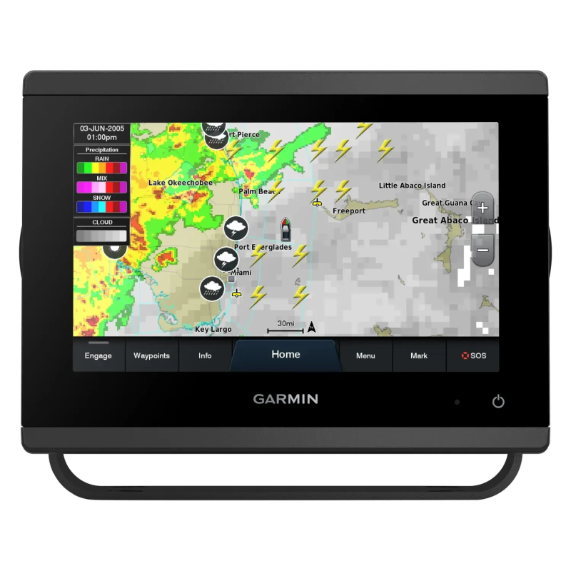 Ехолот картплоттер Garmin GPSMAP 723xsv з комплектом радара GMR 18HD+
