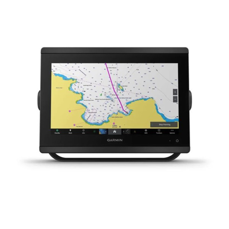 Ехолот картплоттер Garmin GPSMAP 8412xsv з базовою картою світу та сонаром
