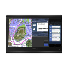Ехолот картплоттер Garmin GPSMAP 8416 з базовою картою світу, без датчика