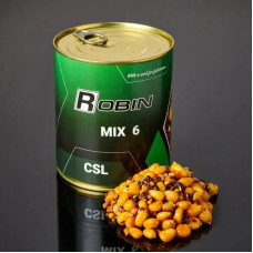 Зернова суміш "MIX-6" зерен подрібнений CSL ROBIN 900 мл. ж/б