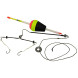 Монтаж на товстолоба Silver Carp Rigs 2 гачки