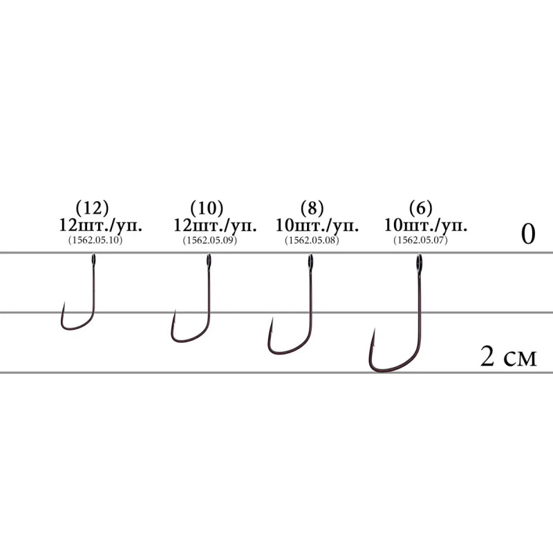 Гачок Decoy Single 32 №12 (12 шт/уп)