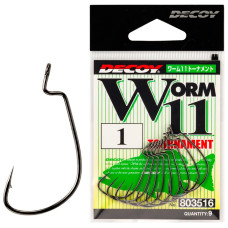 Гачок Decoy Worm11 Tournament #1 (9 шт/уп)