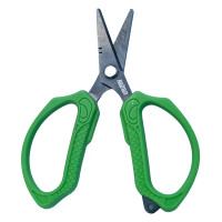 Ножиці Katran Line Scissors Titanium Сoated 120mm (green handle)